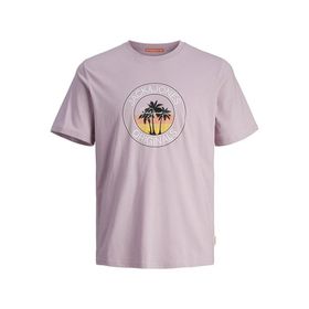 Jack & Jones Jorcasey Tee Ss Crew Neck Lila Erkek T-shirt