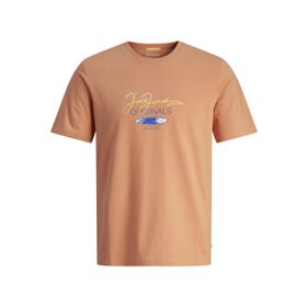 Jack & Jones Jorcasey Tee Ss Crew Neck Somon Rengi Erkek T-shirt