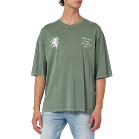 Jack & Jones Jorcharge Washed Tee Ss Crew Neck Styd Laurel Wreath Erkek T-shirt