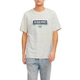 Jack & Jones Jorcobin Tee Ss Moonbeam Bisiklet Yaka Erkek T-shirt