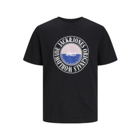Jack & Jones Jorcobin Tee Ss Siyah Bisiklet Yaka Erkek T-shirt