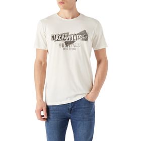 Jack & Jones Jorcomfortbrandıng Tee Ss Crew Neck Blk Erkek T-shirt
