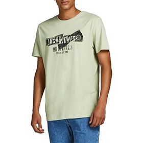 Jack & Jones Jorcomfortbrandıng Tee Ss Crew Neck Blk Erkek T-shirt