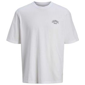 Jack & Jones Jorconte Tee Ss Crew Neck Styd Parlak Beyaz Erkek T-shirt