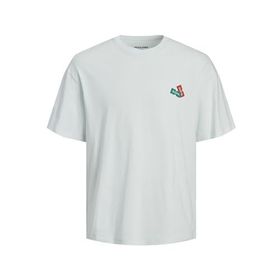 Jack & Jones Jordecal Tee SS Crew Neck TG LN Skylight Erkek T-shirt