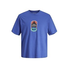 Jack & Jones Jordelirium Tee Ss Crew Neck TG Mavi Erkek T-shirt