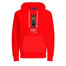 Jack & Jones Jordenimdog Sweat Hood Kırmızı Erkek Sweatshirt