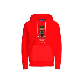 Jack & Jones Jordenimdog Sweat Hood Kırmızı Erkek Sweatshirt