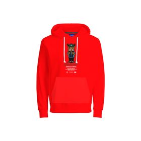 Jack & Jones Jordenimdog Sweat Hood Kırmızı Erkek Sweatshirt