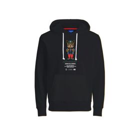 Jack & Jones Jordenimdog Sweat Hood Siyah Erkek Sweatshirt