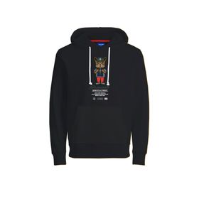Jack & Jones Jordenimdog Sweat Hood Siyah Erkek Sweatshirt