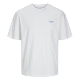 Jack & Jones Jordroplet Tee Ss Crew Neck Styd Parlak Beyaz Erkek T-shirt