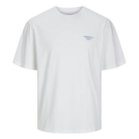 Jack & Jones Jordroplet Tee Ss Crew Neck Styd Parlak Beyaz Erkek T-shirt