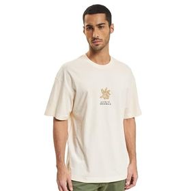 Jack & Jones Joreaster Activity Tee Ss Crew Neck Krem Rengi Erkek T-shirt