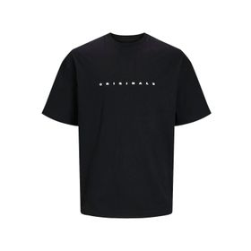 Jack & Jones Joreaster Activity Tee Ss Crew Neck Siyah Bisiklet Yaka Erkek T-shirt