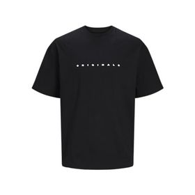 Jack & Jones Joreaster Activity Tee Ss Crew Neck Siyah Bisiklet Yaka Erkek T-shirt