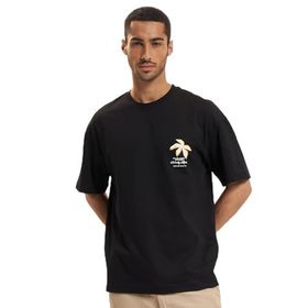 Jack & Jones Joreaster Activity Tee Ss Crew Neck Siyah Bisiklet Yaka Erkek T-shirt