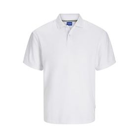 Jack & Jones Jorfrederiksberg SS Noos Parlak Beyaz Polo Erkek T-shirt