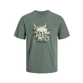 Jack & Jones Jorheavens Tee Ss Crew Neck Sn Laurel Wreath Erkek T-shirt