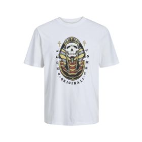 Jack & Jones Jorheavens Tee Ss Crew Neck Sn Parlak Beyaz Erkek T-shirt