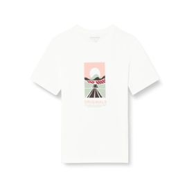 Jack & Jones Jorlafayette Tee Ss Crew Neck 1 FST LN Parlak Beyaz Erkek T-shirt