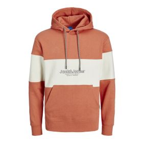 Jack & Jones Jorlakewood Sweat Hood BF LN Gül Kurusu Erkek Sweatshirt