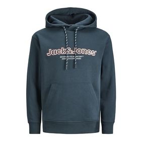 Jack & Jones Jorlakewood Sweat Hood BF LN Koyu Yeşil Erkek Sweatshirt