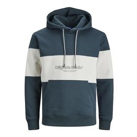 Jack & Jones Jorlakewood Sweat Hood BF LN Koyu Yeşil Erkek Sweatshirt