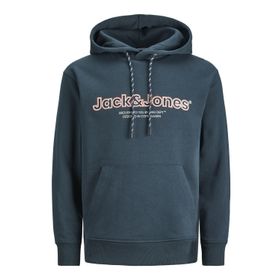 Jack & Jones Jorlakewood Sweat Hood BF LN Koyu Yeşil Erkek Sweatshirt