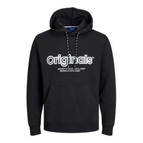 Jack & Jones Jorlakewood Sweat Hood BF LN Siyah Erkek Sweatshirt