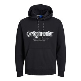 Jack & Jones Jorlakewood Sweat Hood BF LN Siyah Erkek Sweatshirt