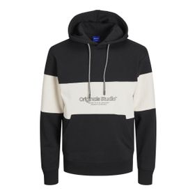 Jack & Jones Jorlakewood Sweat Hood BF LN Siyah Erkek Sweatshirt