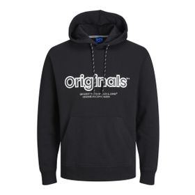 Jack & Jones Jorlakewood Sweat Hood BF LN Siyah Erkek Sweatshirt