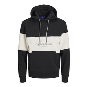 Jack & Jones Jorlakewood Sweat Hood BF LN Siyah Erkek Sweatshirt
