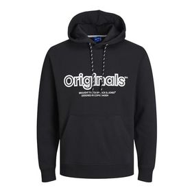 Jack & Jones Jorlakewood Sweat Hood BF LN Siyah Erkek Sweatshirt
