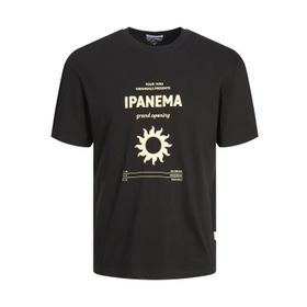 Jack & Jones Jormarbella Tee SS Crew Neck Siyah Erkek T-shirt