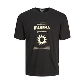 Jack & Jones Jormarbella Tee SS Crew Neck Siyah Erkek T-shirt