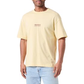 Jack & Jones Jormykonos İtalyan Samanı Back Tee Ss Bisiklet Yaka Sn Erkek T-shirt