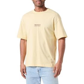Jack & Jones Jormykonos İtalyan Samanı Back Tee Ss Bisiklet Yaka Sn Erkek T-shirt