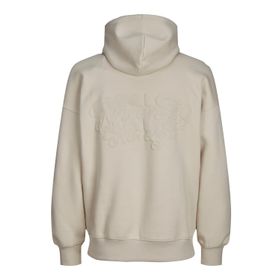 Jack & Jones Jorrichmond Sweat Hood Kırık Beyaz Erkek Sweatshirt