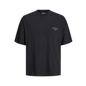 Jack & Jones Jorsantorini Graphic Tee SS Crew Neck SN Siyah Erkek T-shirt