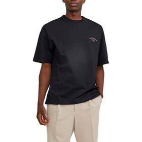 Jack & Jones Jorsantorini Graphic Tee SS Crew Neck SN Siyah Erkek T-shirt