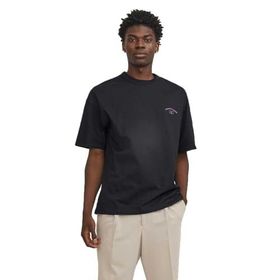 Jack & Jones Jorsantorini Graphic Tee SS Crew Neck SN Siyah Erkek T-shirt