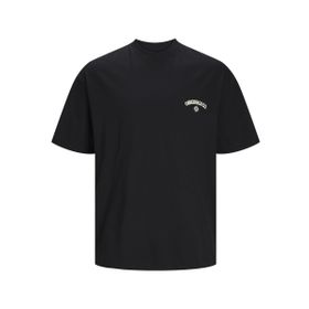 Jack & Jones Jorsantorini Siyah Back Tee Ss Crew Neck Sn Erkek T-shirt
