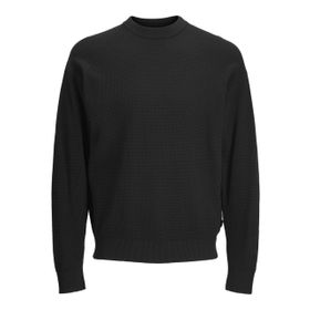 Jack & Jones Jorscott Knit Crew Neck Siyah Erkek Kazak