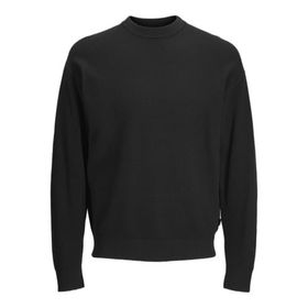 Jack & Jones Jorscott Knit Crew Neck Siyah Erkek Kazak