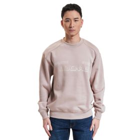 Jack & Jones Jorshadow Bolt Sweat Crew Neck BLK Koyu Bej Erkek Sweatshirt