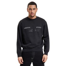 Jack & Jones Jorshadow Bolt Sweat Crew Neck BLK Siyah Erkek Sweatshirt