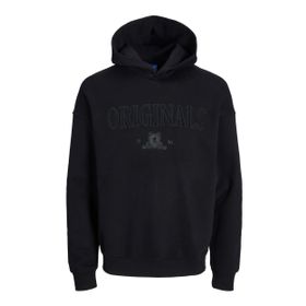 Jack & Jones Jorshadow Sweat Hood BLK Siyah Erkek Sweatshirt