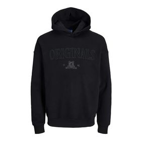 Jack & Jones Jorshadow Sweat Hood BLK Siyah Erkek Sweatshirt